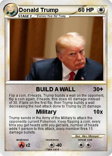 Pokemon Donald Trump