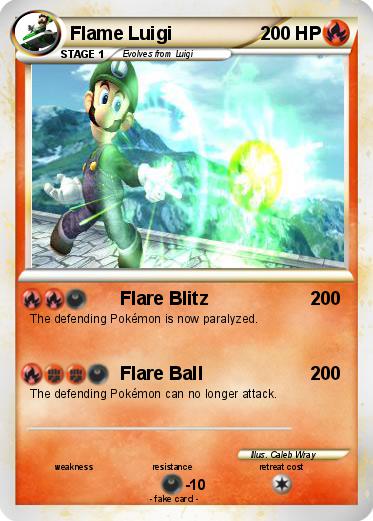 Pokemon Flame Luigi
