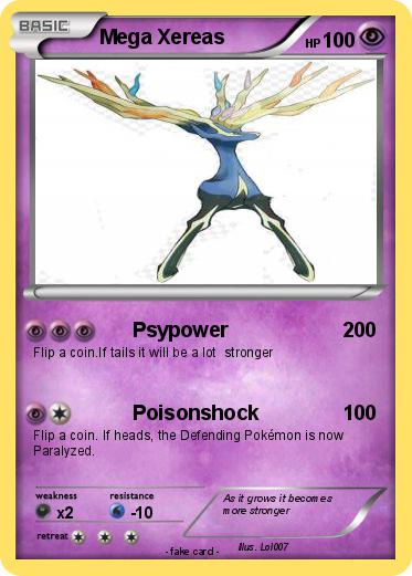 Pokemon Mega Xereas