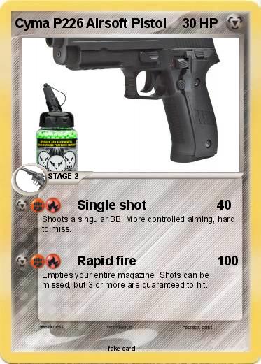Pokemon Cyma P226 Airsoft Pistol