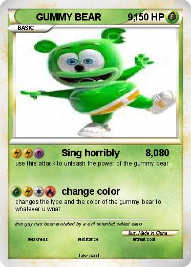 Pokemon GUMMY BEAR          9,