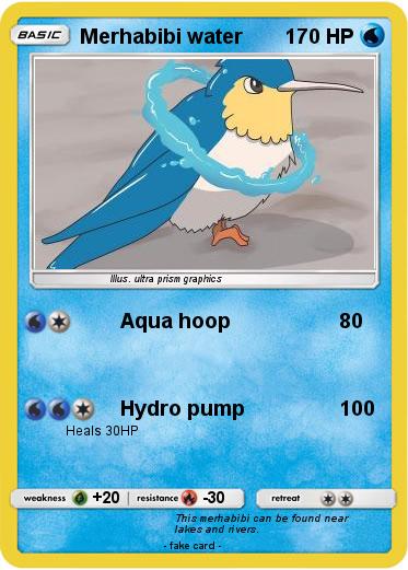 Pokemon Merhabibi water