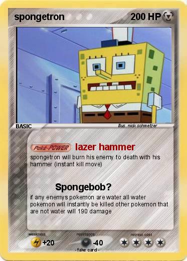 Pokemon spongetron