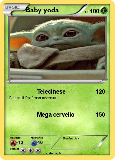 Pokemon Baby yoda