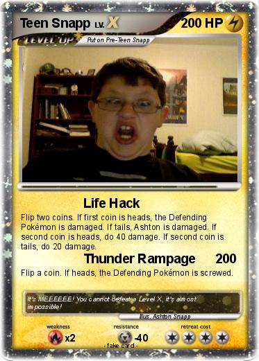 Pokemon Teen Snapp