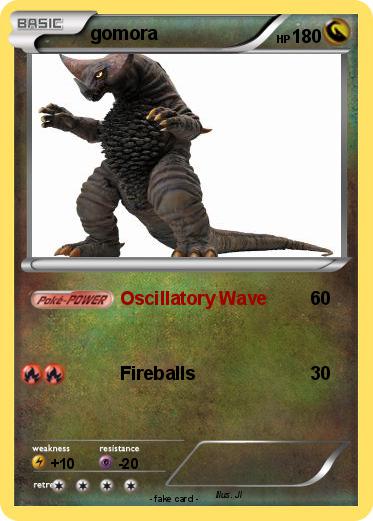 Pokemon gomora