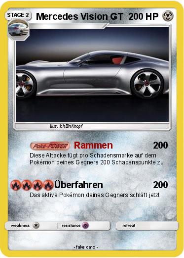 Pokemon Mercedes Vision GT