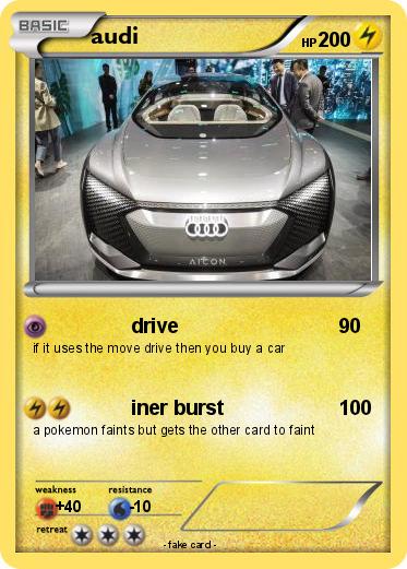 Pokemon audi