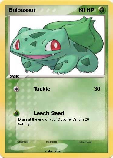Pokemon Bulbasaur