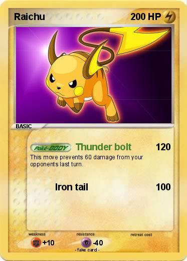 Pokemon Raichu