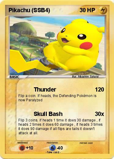 Pokemon Pikachu (SSB4)