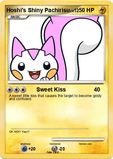 Pokemon Hoshi's Shiny Pachirisu