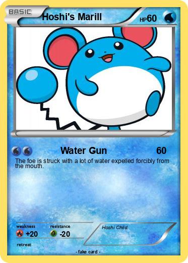 Pokemon Hoshi's Marill