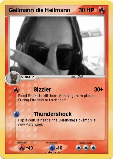 Pokemon Geilmann die Heilmann