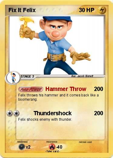 Pokemon Fix It Felix