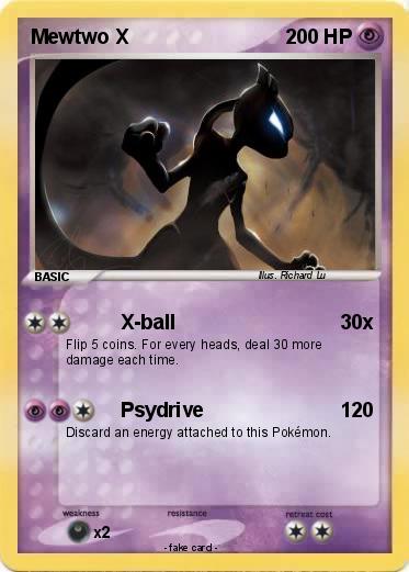 Pokemon Mewtwo X