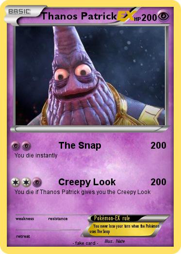 Pokemon Thanos Patrick