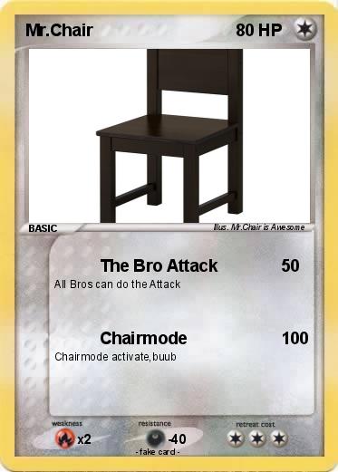 Pokemon Mr.Chair