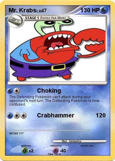 Pokemon Mr. Krabs