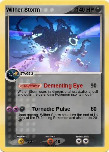 Pokemon Wither Storm