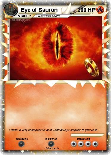 Pokemon Eye of Sauron