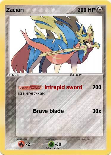 Pokemon Zacian