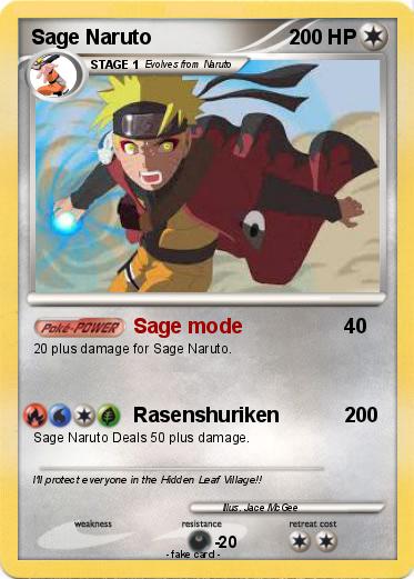 Pokemon Sage Naruto