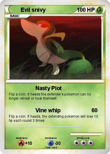 Pokemon Evil snivy