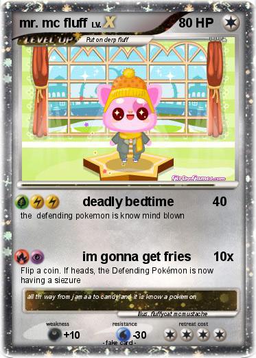 Pokemon mr. mc fluff