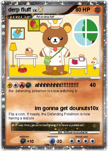Pokemon derp fluff