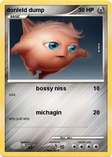 Pokemon donleld dump