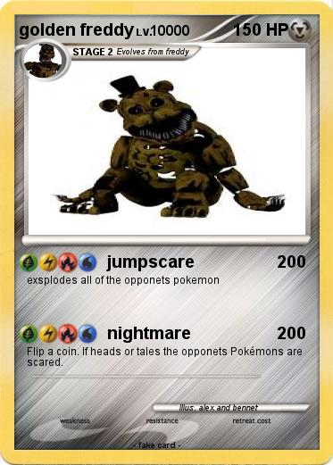 Pokemon golden freddy