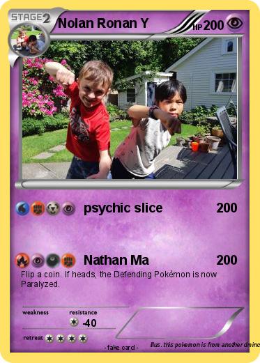 Pokemon Nolan Ronan Y