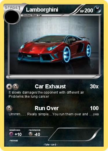 Pokemon Lamborghini