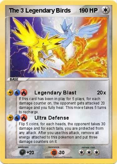 Pokemon The 3 Legendary Birds     1