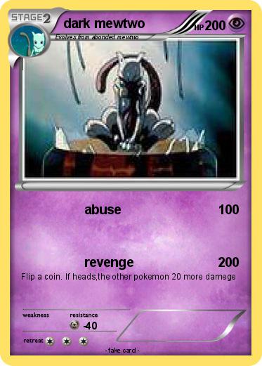 Pokemon dark mewtwo