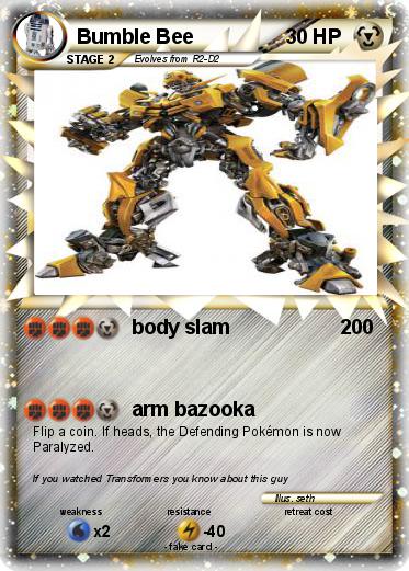 Pokemon Bumble Bee
