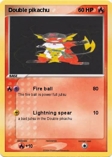Pokemon Double pikachu