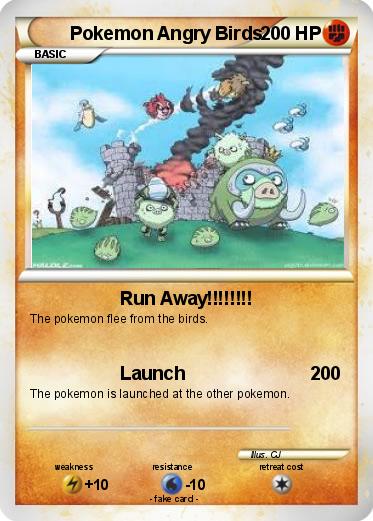 Pokemon Pokemon Angry Birds