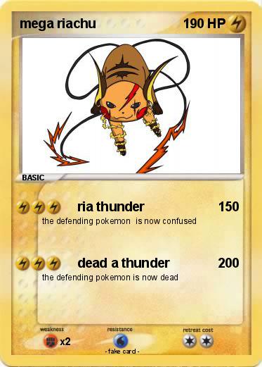 Pokemon mega riachu