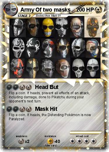Pokemon Army Of two masks