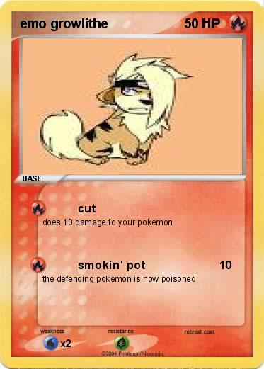 Pokemon emo growlithe