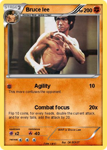 Pokemon Bruce lee