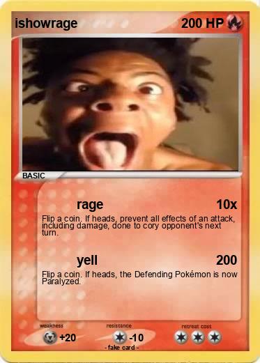 Pokemon ishowrage