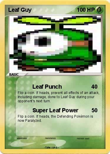 Pokemon Leaf Guy
