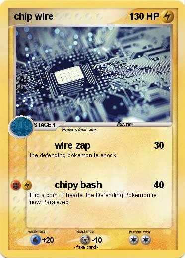 Pokemon chip wire