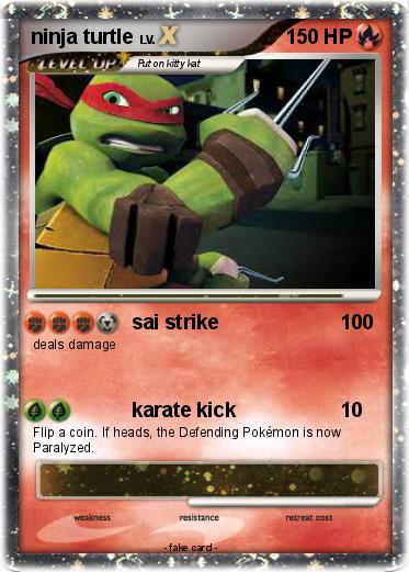 Pokemon ninja turtle