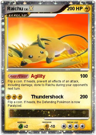 Pokemon Raichu