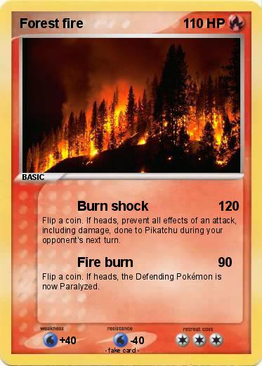 Pokemon Forest fire