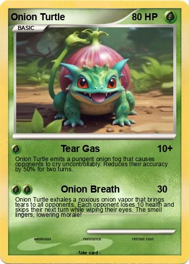 Pokemon Onion Turtle Pokemon Onion Turtle